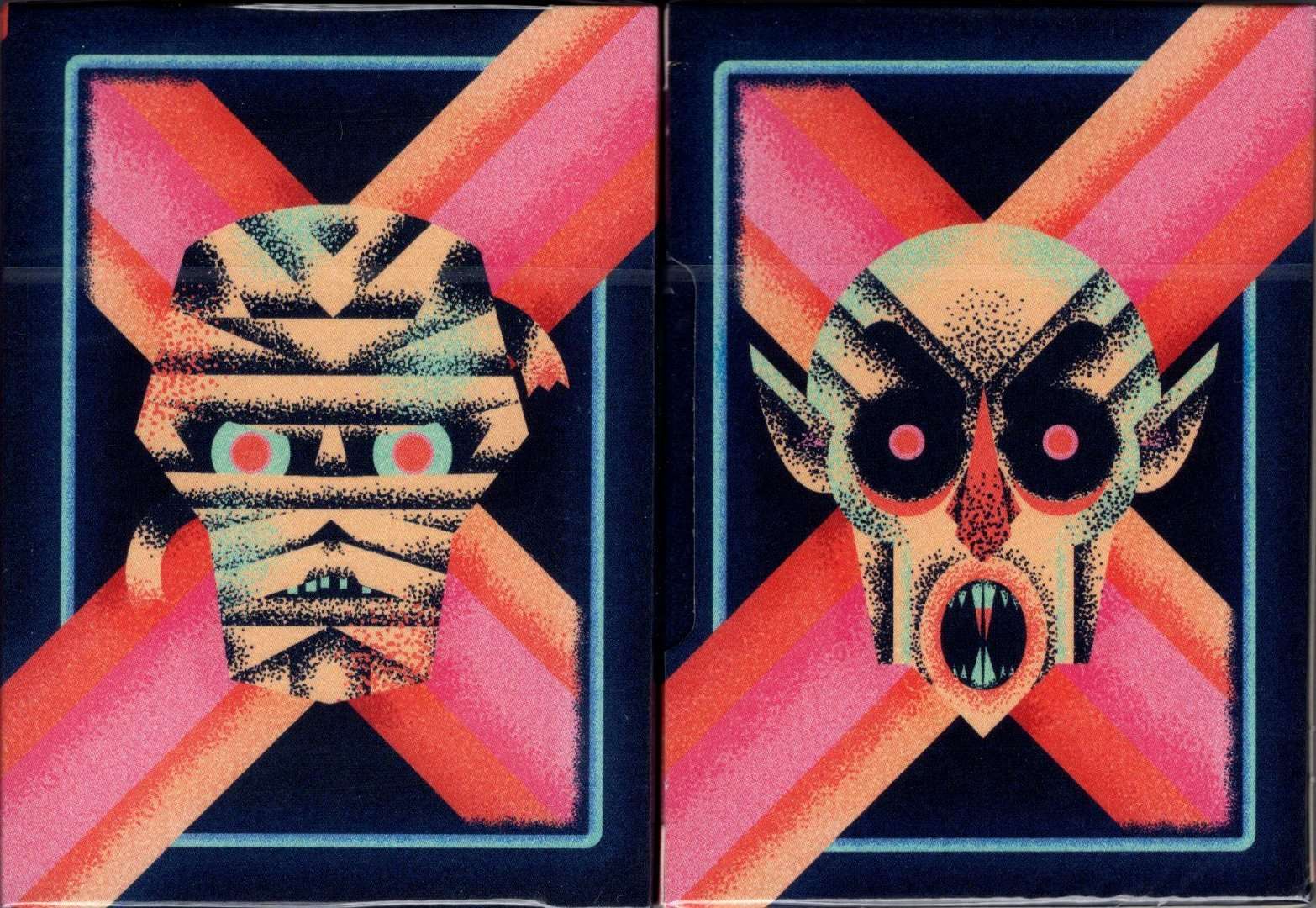Little Deck of Horrors Playing Cards Cartamundi