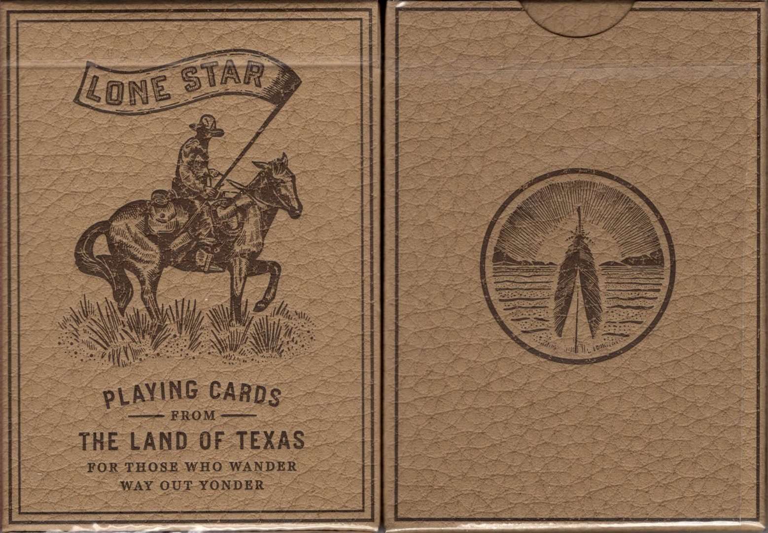 Lone Star Deluxe Playing Cards USPCC