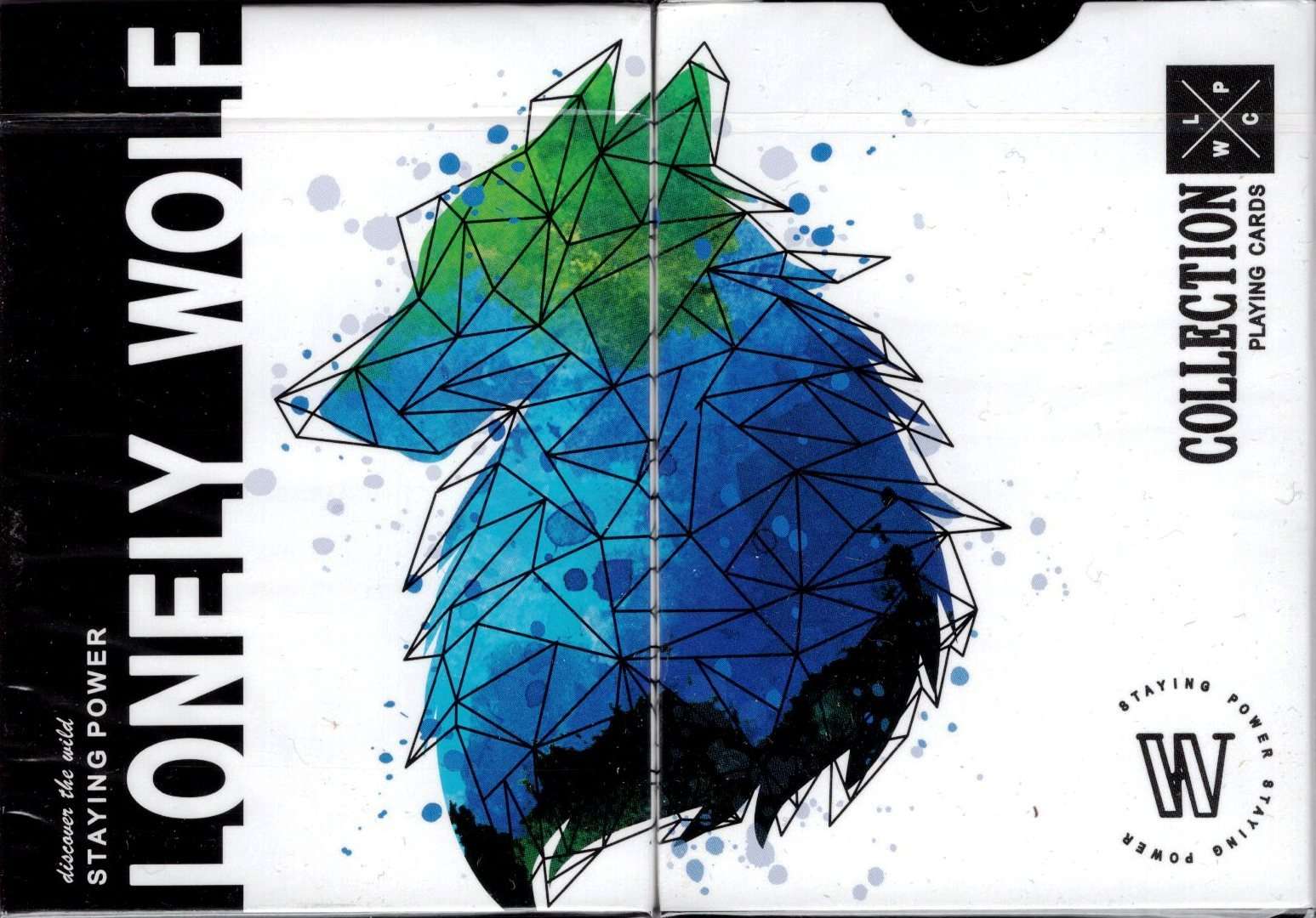 Lonely Wolf Playing Cards USPCC