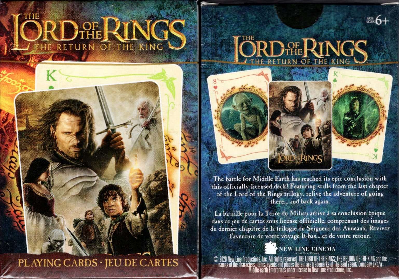 Lord of the Rings Return Of The King Playing Cards Aquarius