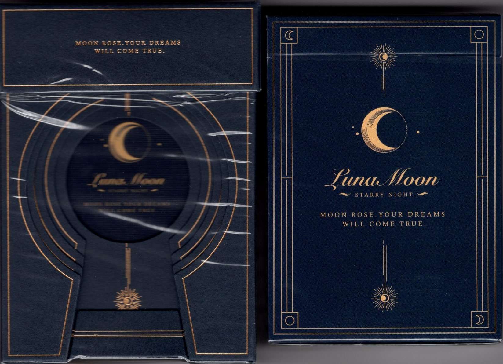 Luna Moon Deluxe 2 Deck Set (Classic & Deluxe) Playing Cards USPCC
