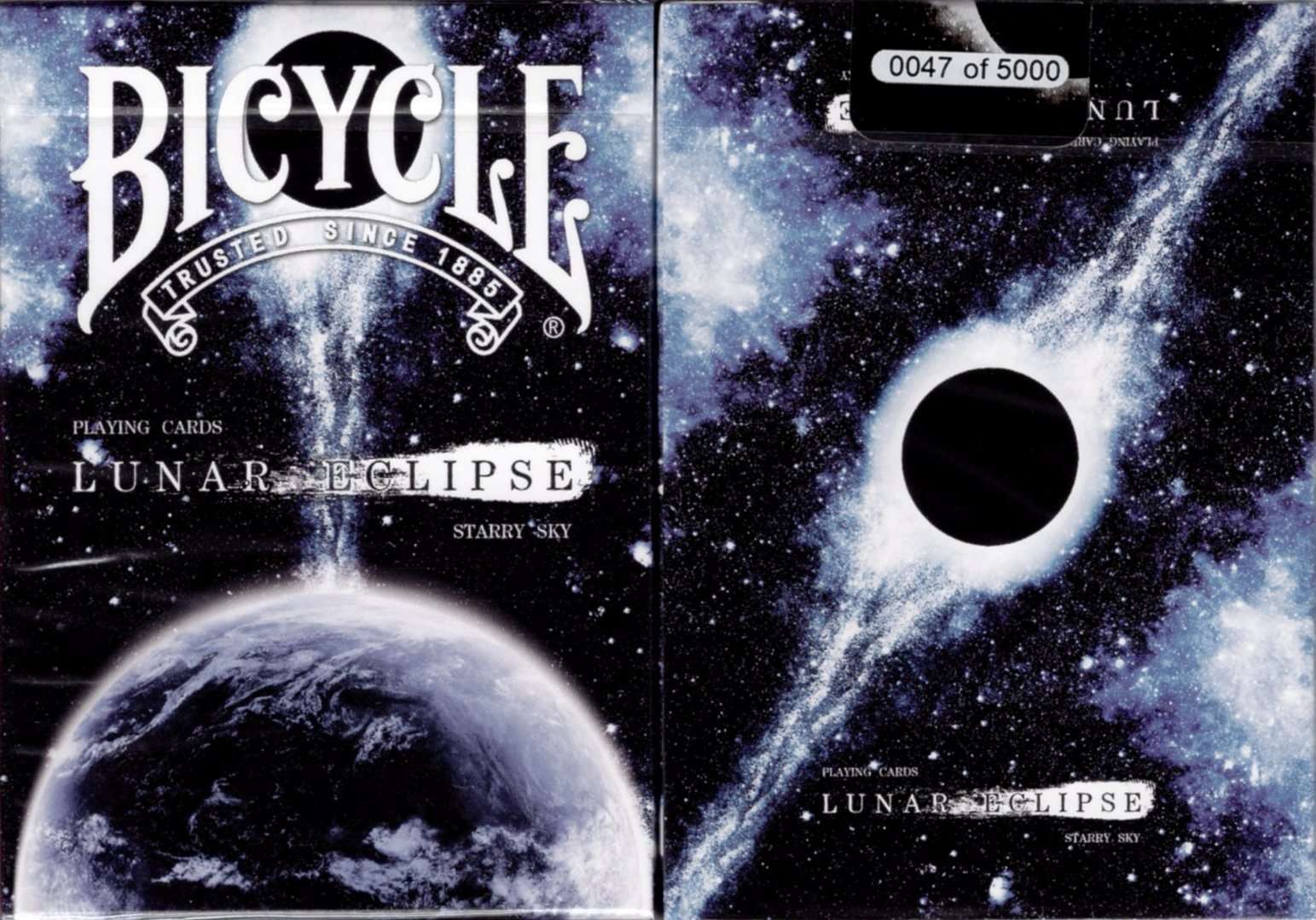Lunar Eclipse Bicycle Playing Cards