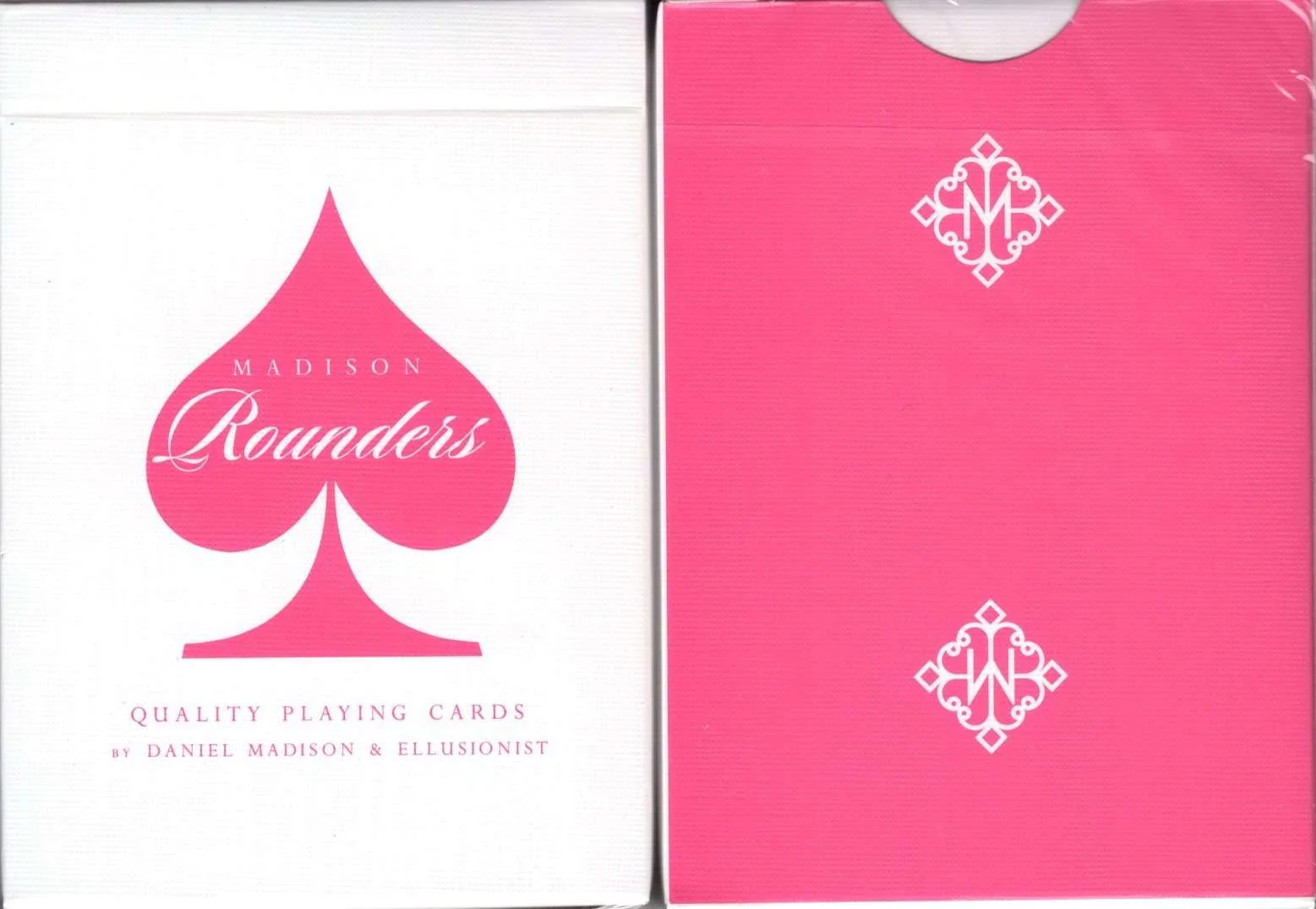 Madison Rounders Pink Playing Cards USPCC