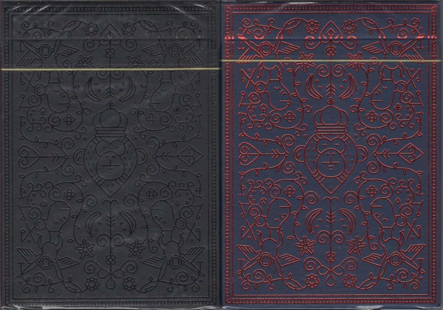 MailChimp Playing Cards  USPCC - Black & Red