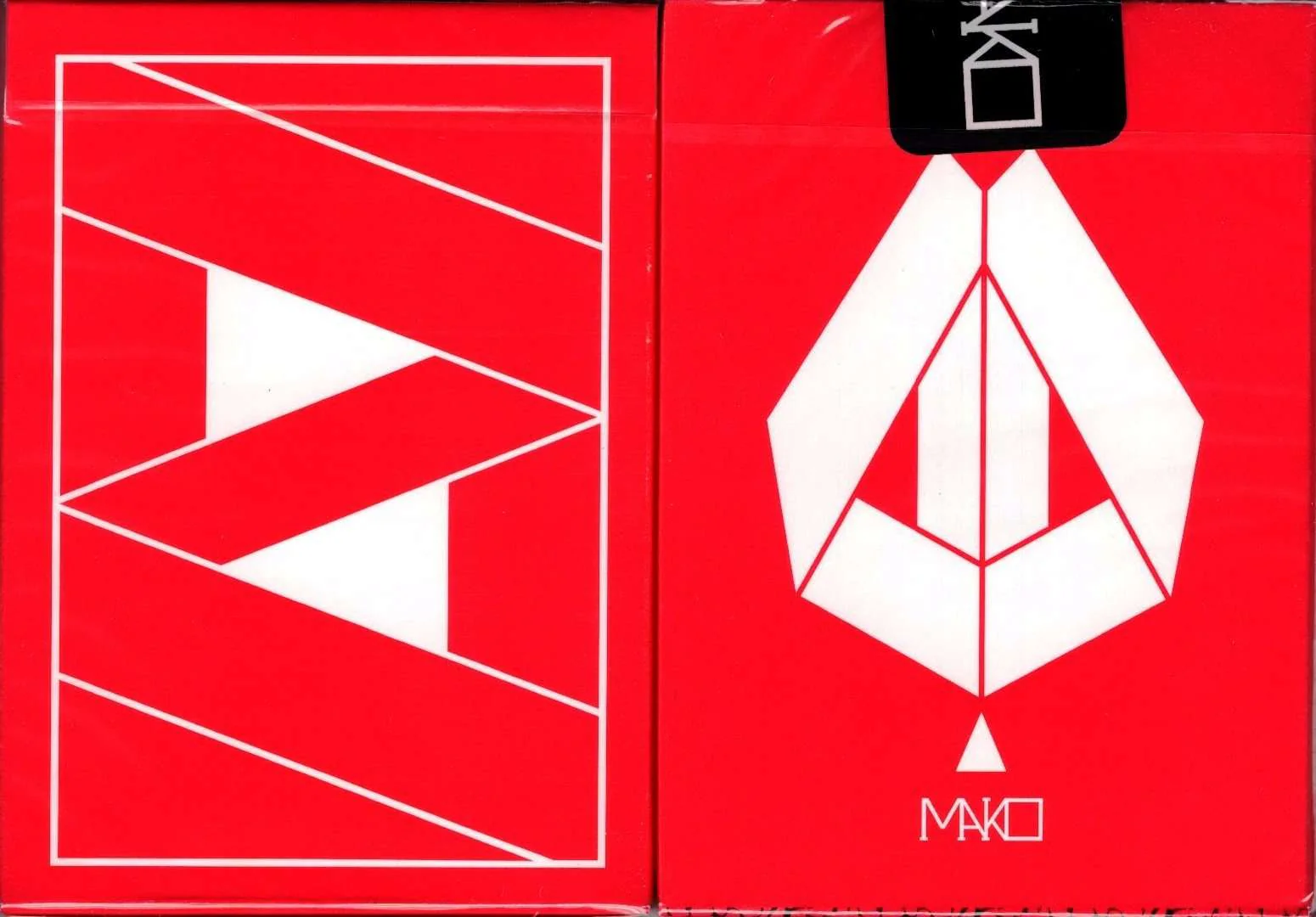Mako Red Playing Cards USPCC
