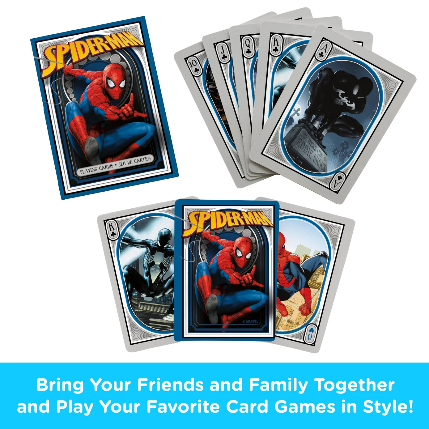 Marvel Spider-Man Nouveau Playing Cards by Aquarius