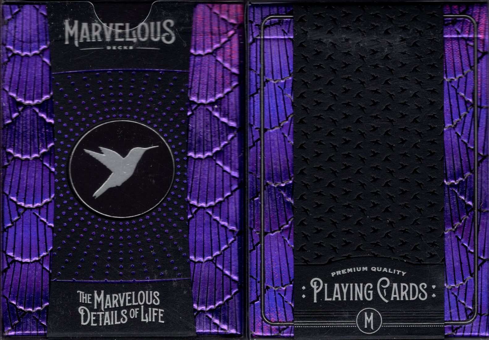 Marvelous Hummingbird Feathers Purple Playing Cards Cartamundi 1 4358-marvelous-hummingbird-feathers-purple-playing-cards-cartamundi-1.jpg