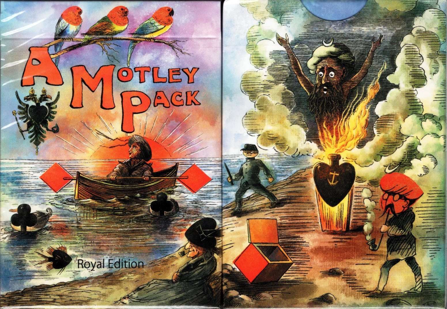 A Motley Pack Royal Edition Playing Cards USPCC