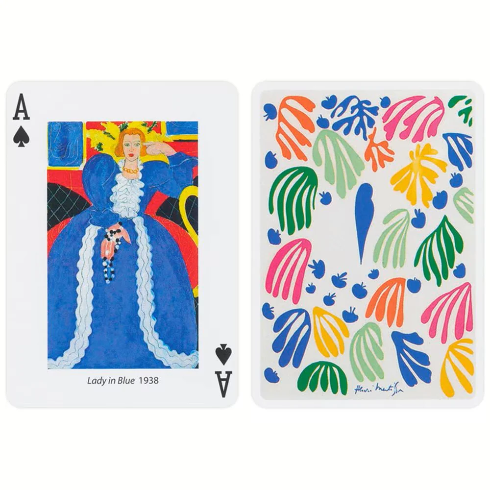 Matisse Playing Cards by Piatnik - Bold Color, Timeless Form
