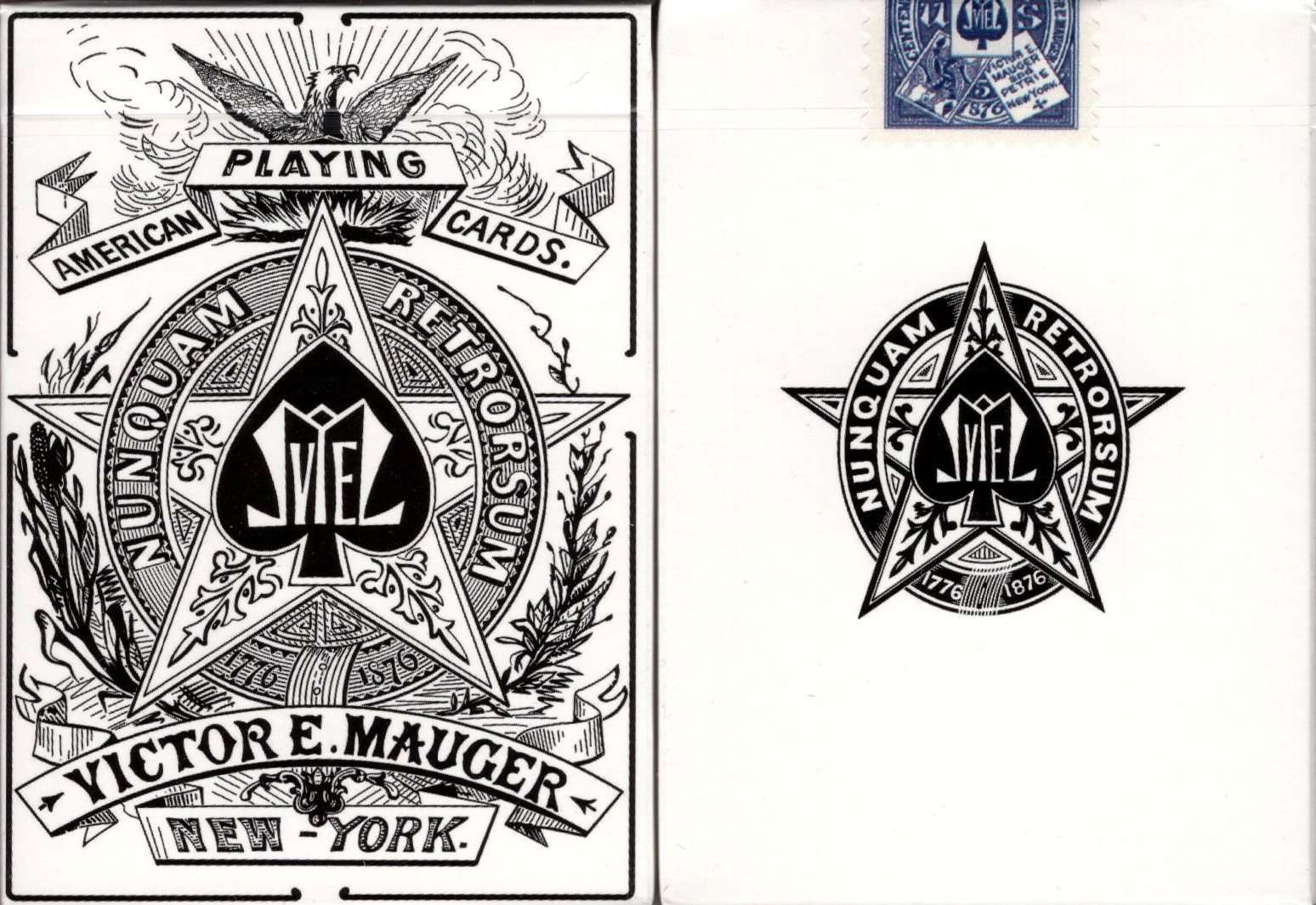 Mauger Centennial Replica Playing Cards USPCC