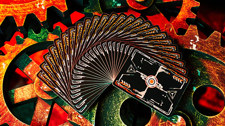 Mecha Era Bicycle Playing Cards