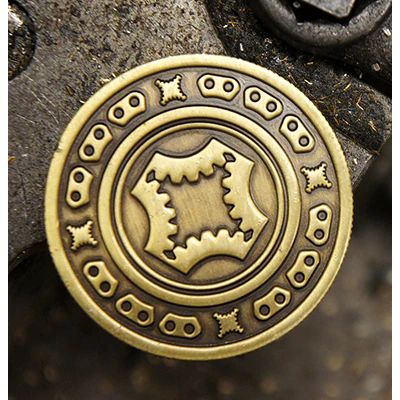 Mechanic Coin Full Dollar Size Gun in Bronze by Mechanic Industries