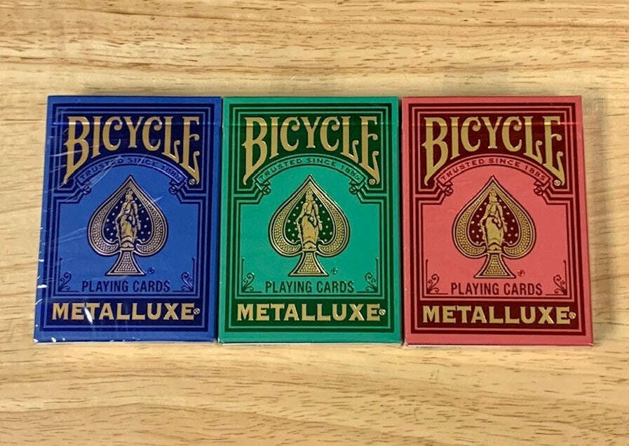 Metalluxe Bicycle Playing Cards