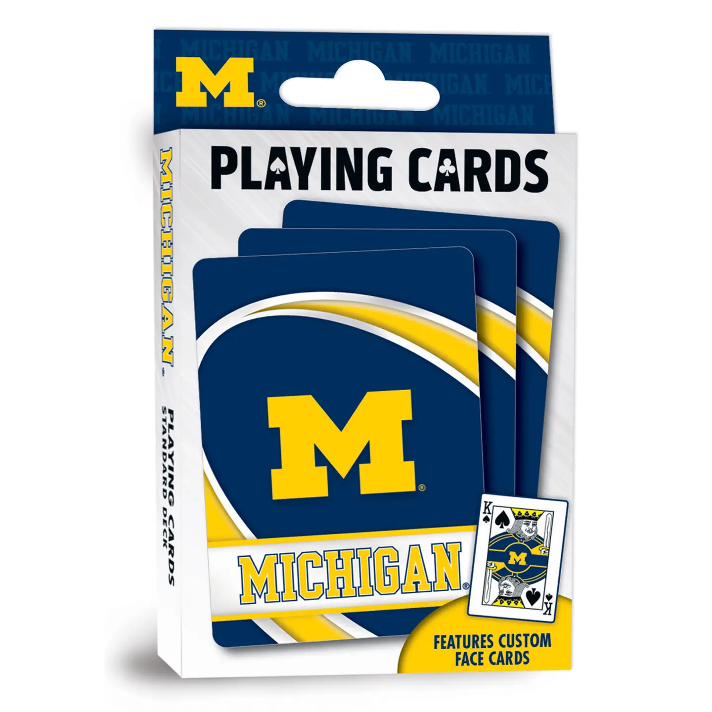 Michigan Wolverines Playing Cards by Masterpieces 1 4477-michigan-wolverines-playing-cards-by-masterpieces-1.webp