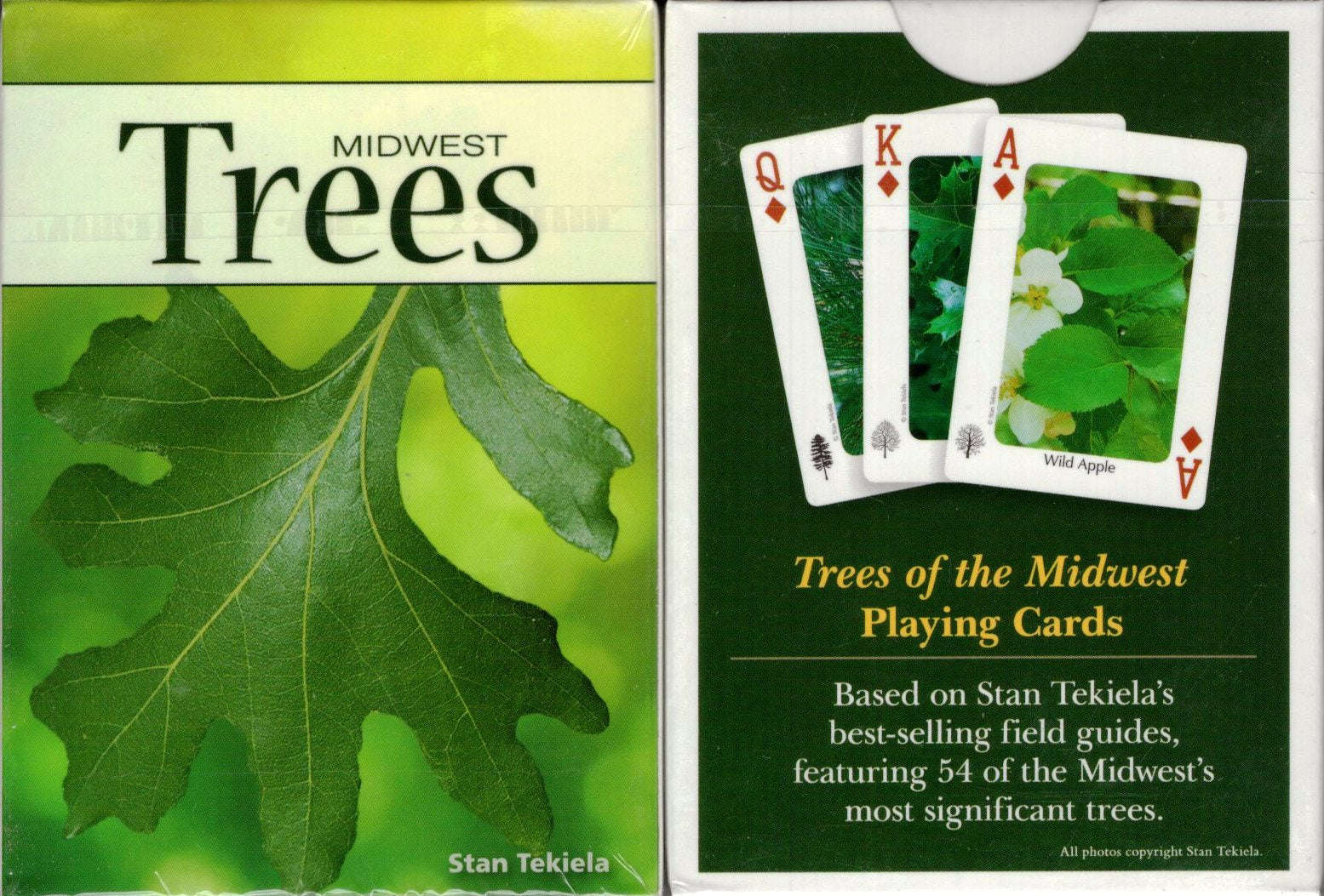 Midwest Trees Playing Cards