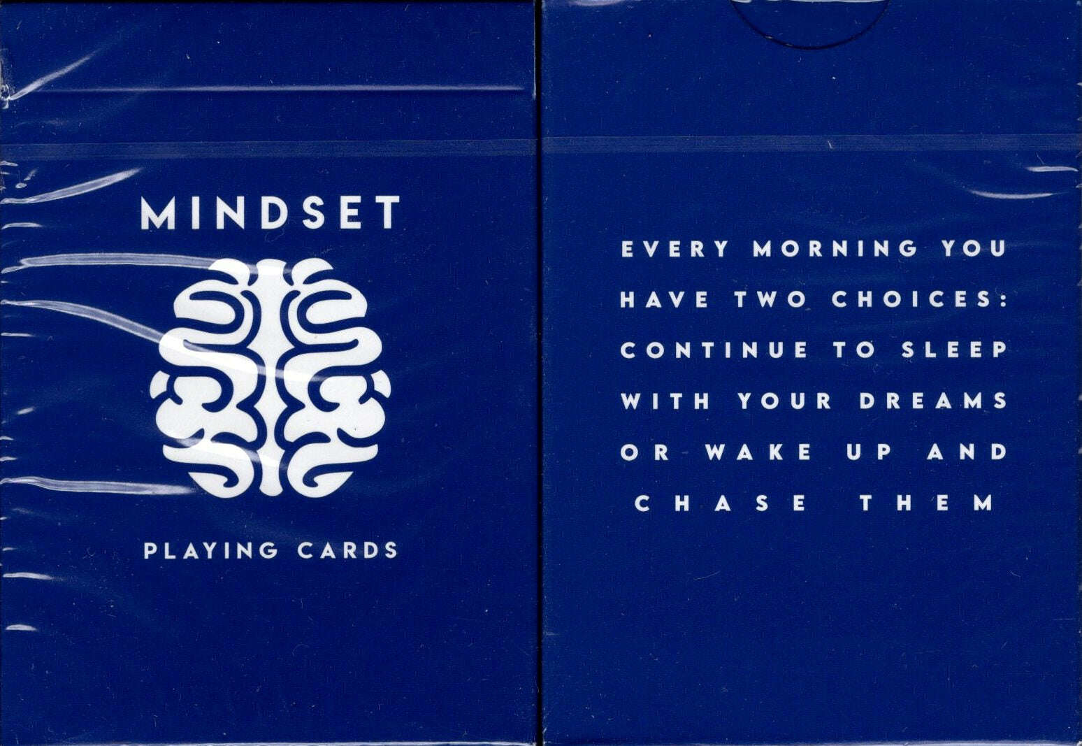 Mindset Blue Marked Playing Cards USPCC