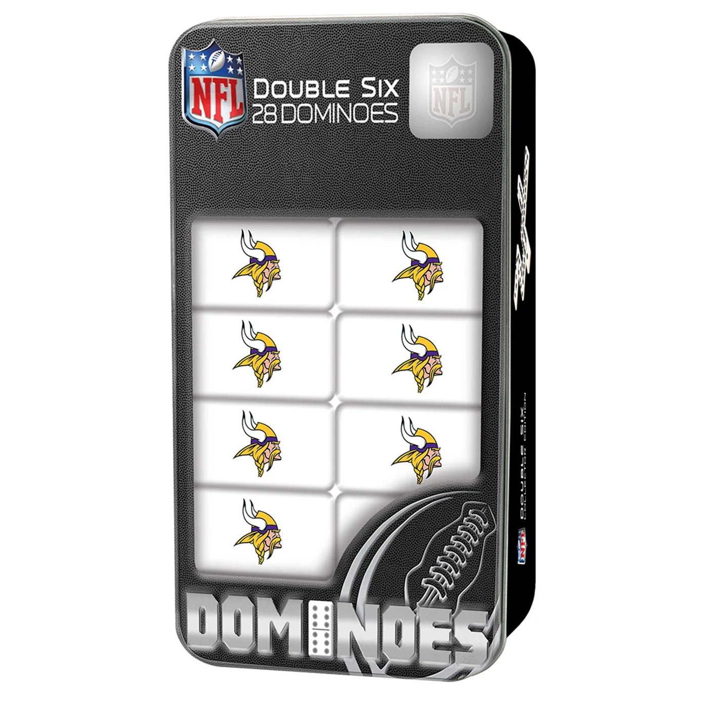 Minnesota Vikings Dominoes by Masterpieces 1 4524-minnesota-vikings-dominoes-by-masterpieces-1.webp