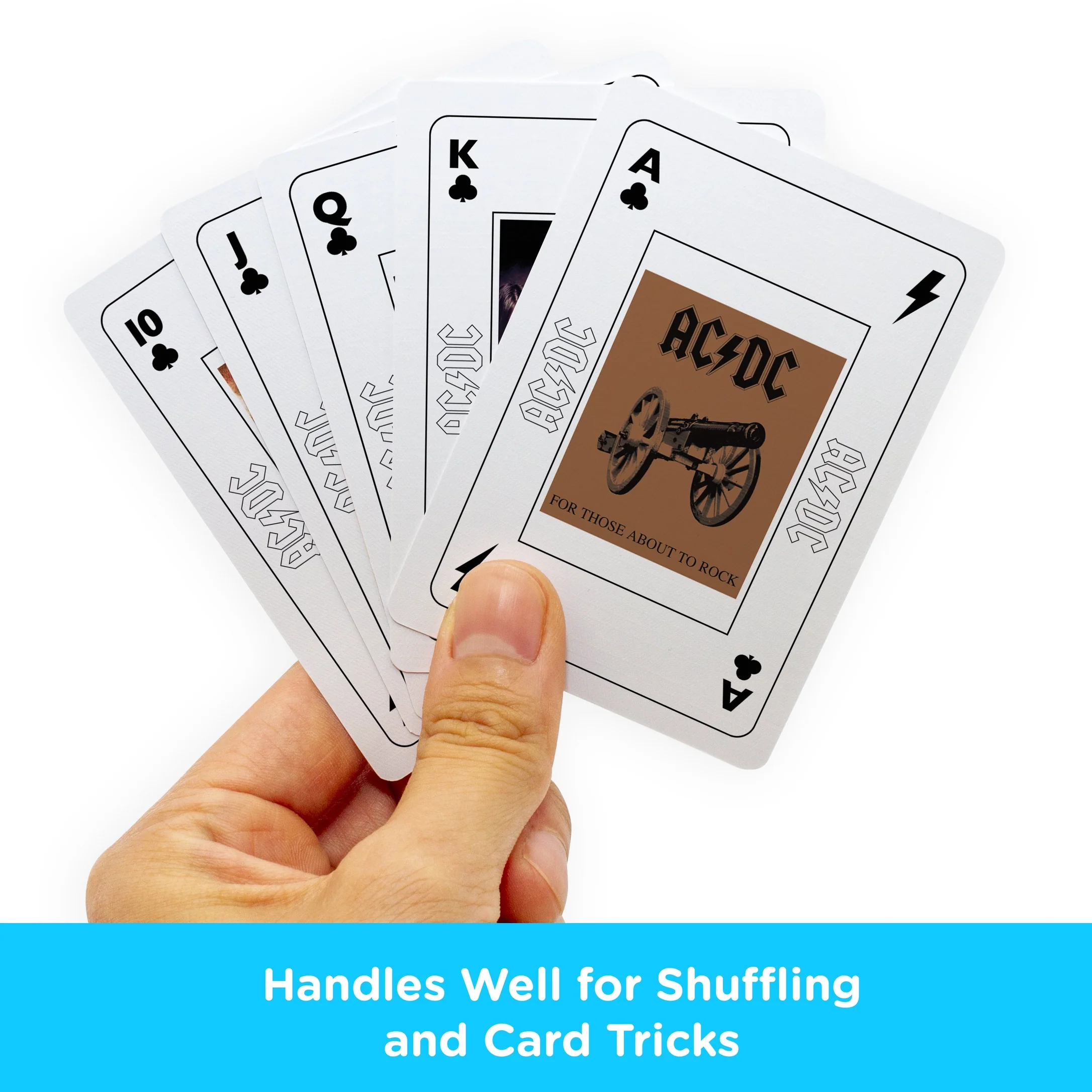 AC/DC Playing Cards by Aquarius â "In Rock We Trust"