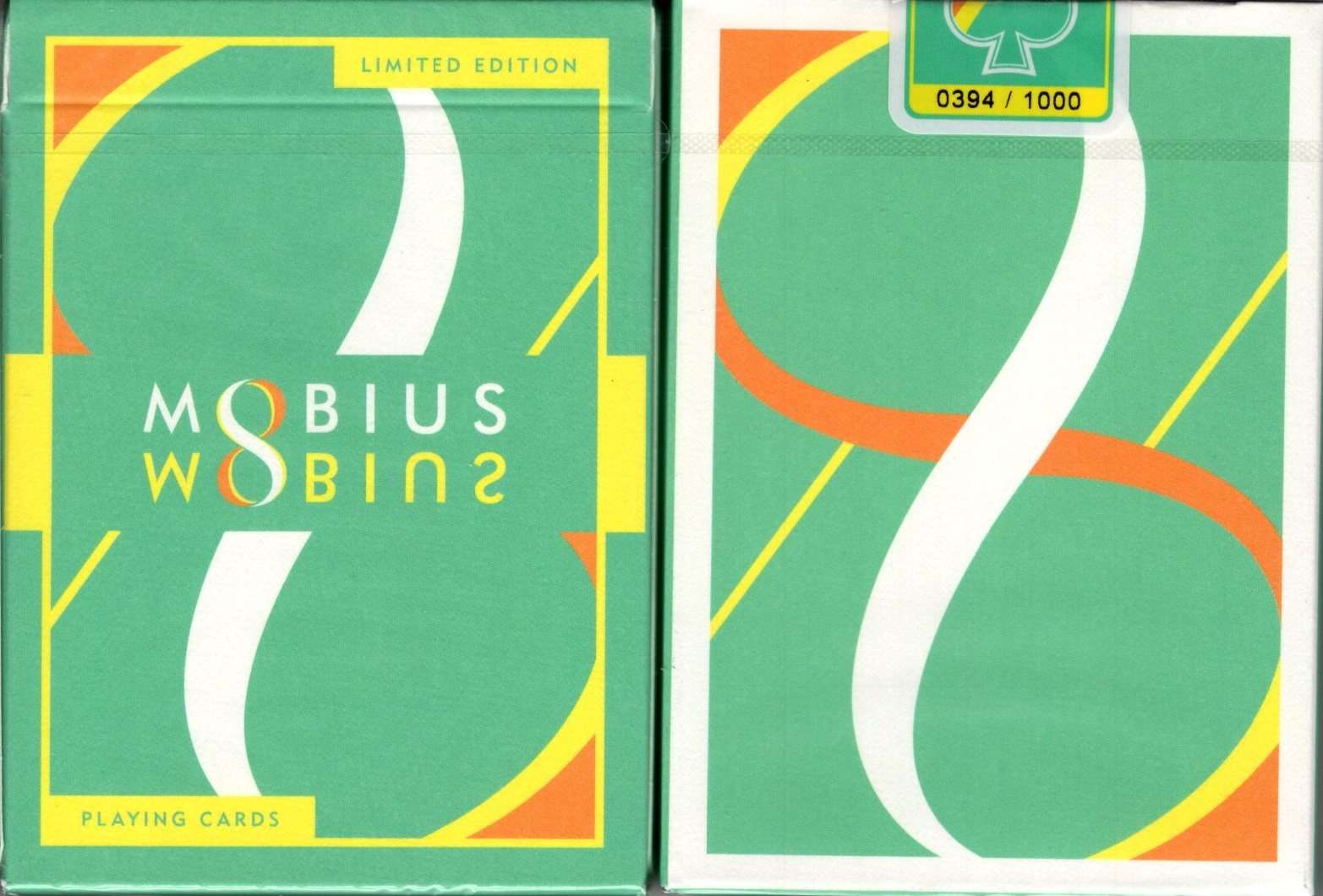 Mobius Green Playing Cards TCC