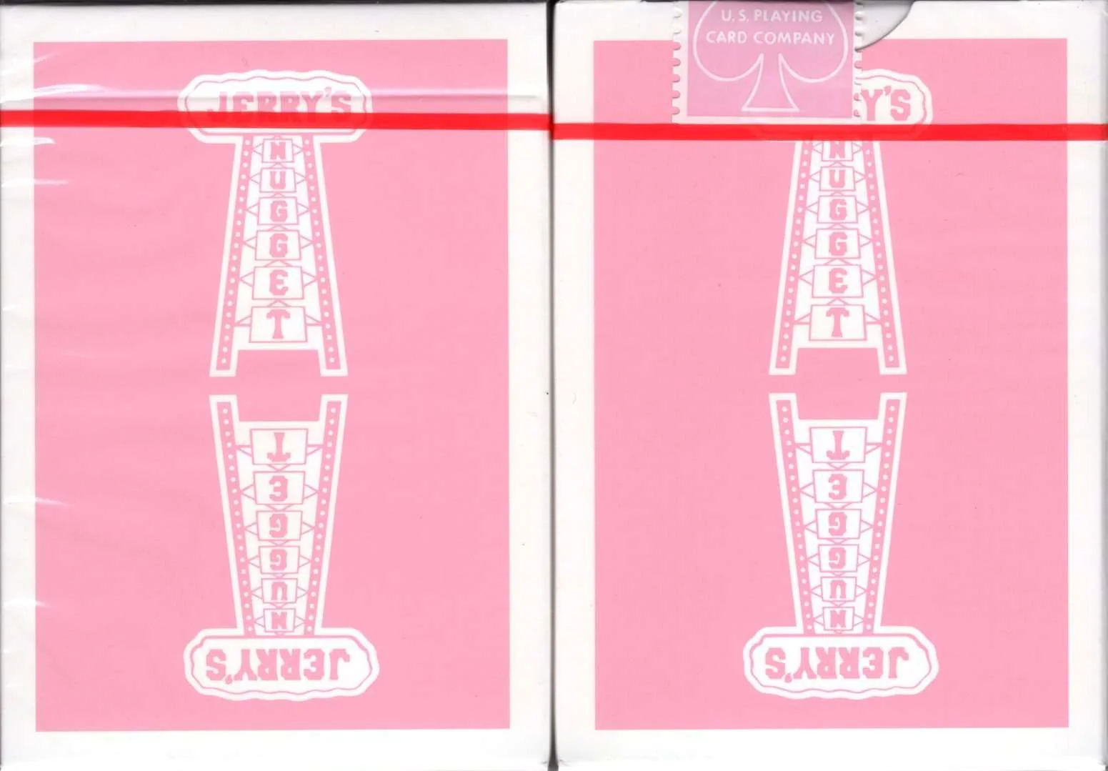 Modern Feel Jerry's Nugget v2 Rose Pink Playing Cards USPCC