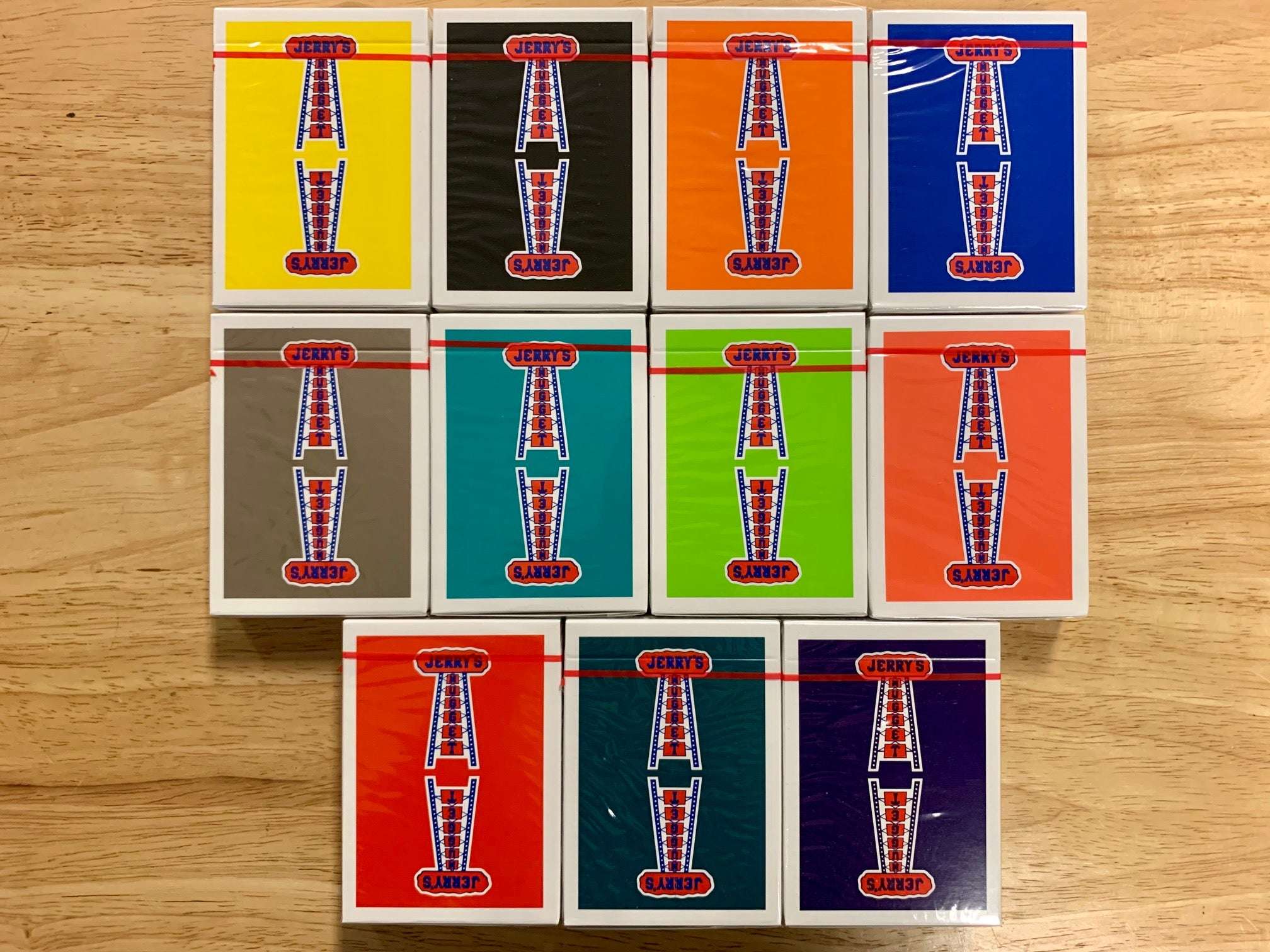 Modern Feel Jerry's Nuggets Playing Cards 11 Deck Set USPCC
