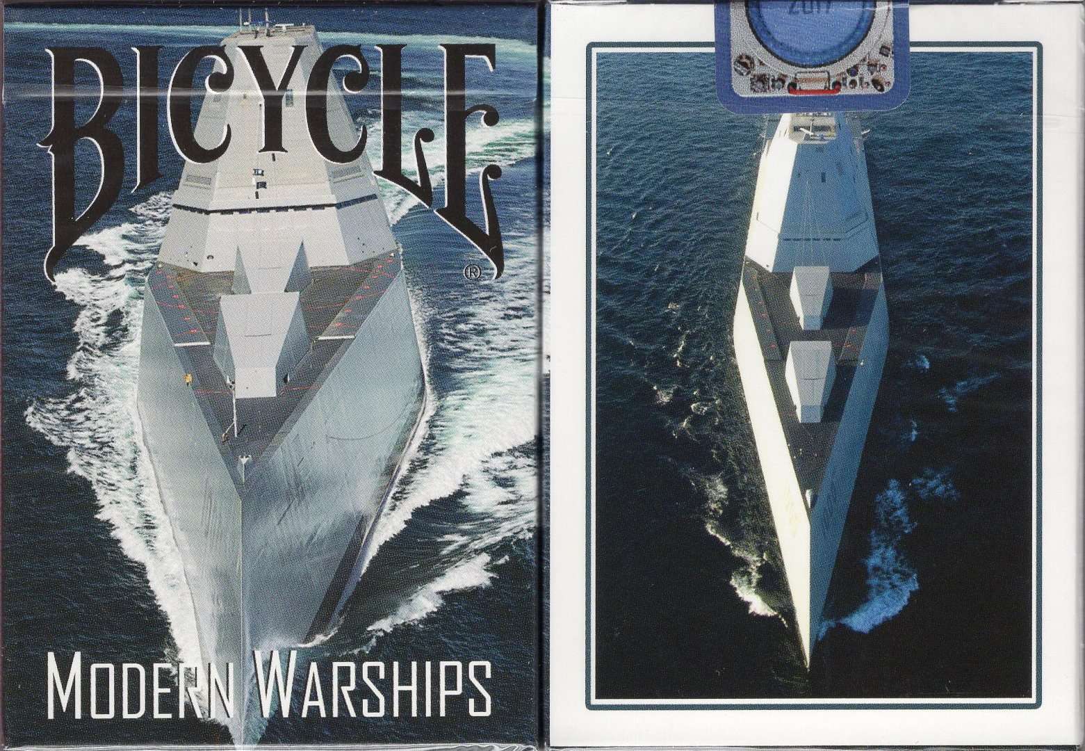 Modern Warships Bicycle Playing Cards