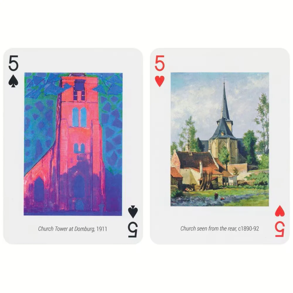 Mondrian Playing Cards Piatnik â A Masterpiece of Geometric Art in Every Hand