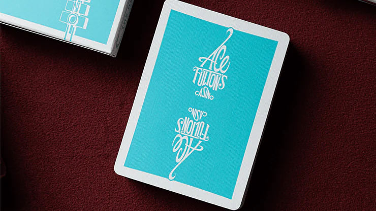 Ace Fulton's Casino Miami Vice Blue Playing Cards USPCC