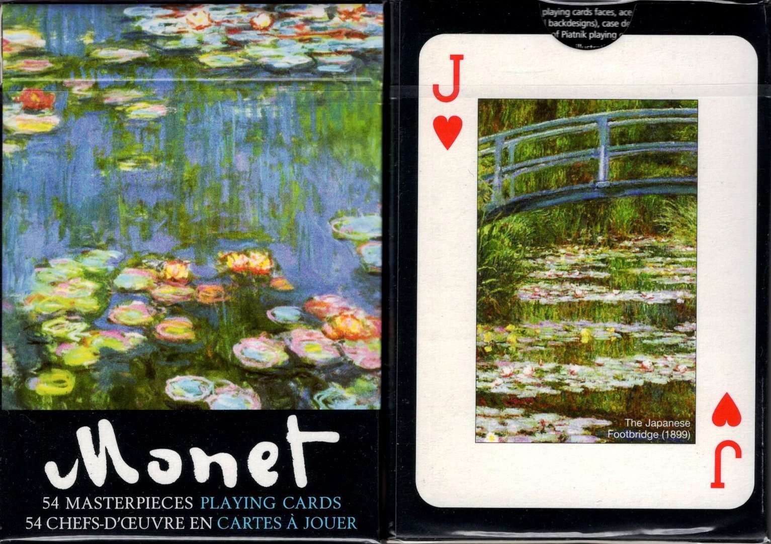 Monet Masterpieces Playing Cards Piatnik