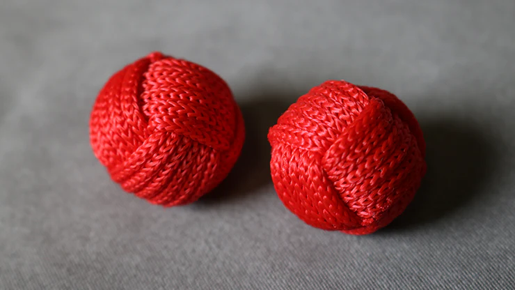 Monkey Fist Chop Cup Balls (1 Regular and 1 Magnetic) by Leo Smetsters 1 4606-monkey-fist-chop-cup-balls-1-regular-and-1-magnetic-by-leo-smetsters-1.webp