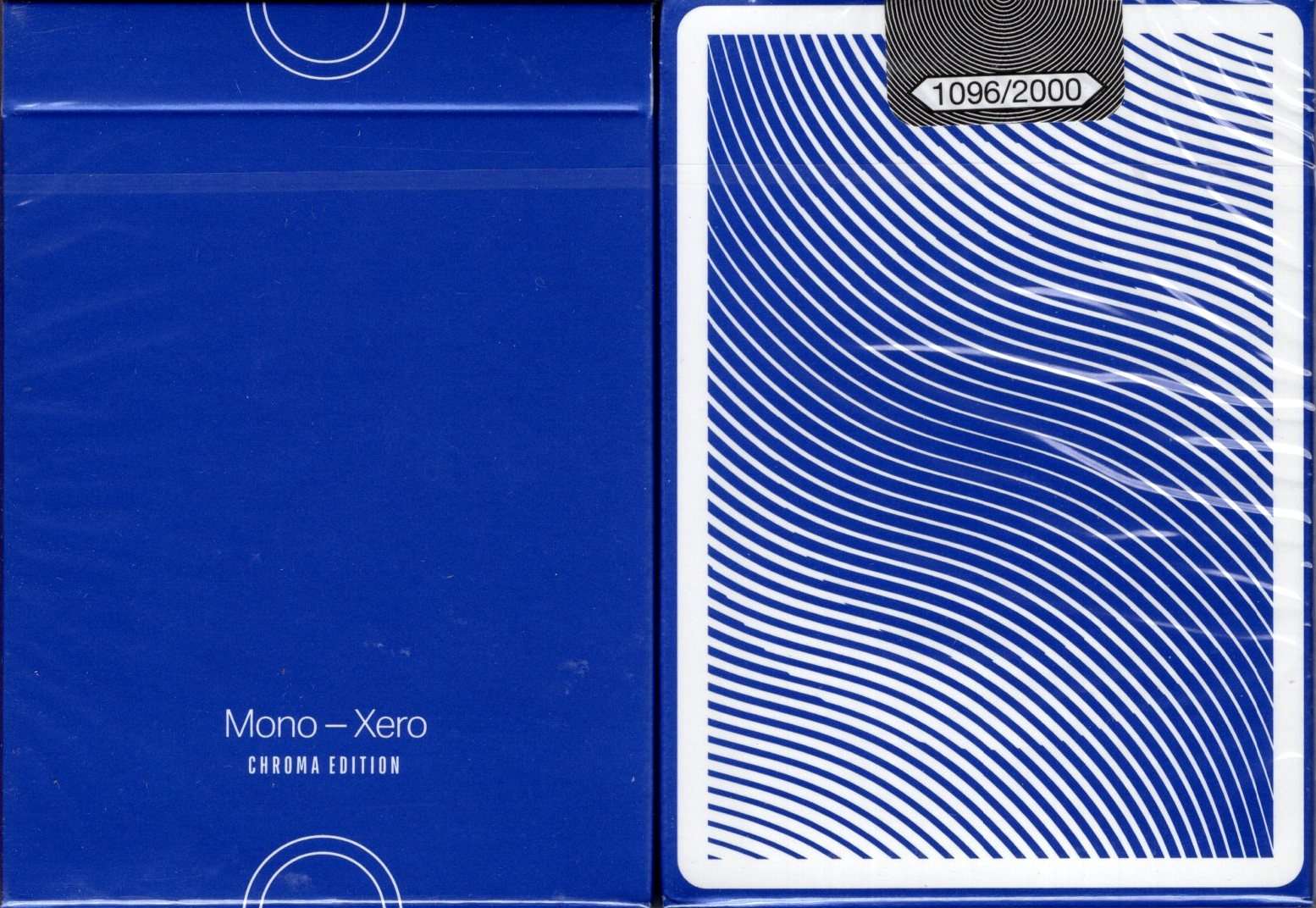 Mono - Xero Chroma Blue Playing Cards USPCC
