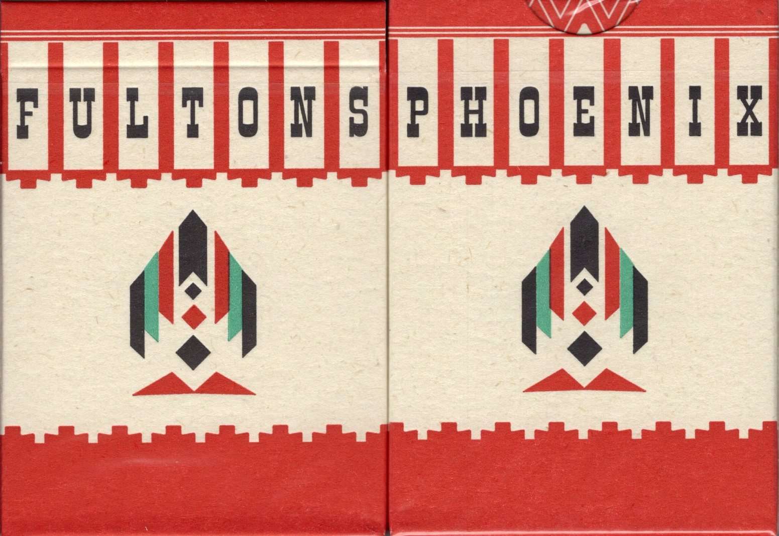 Ace Fulton's Phoenix Casino Red Playing Cards USPCC
