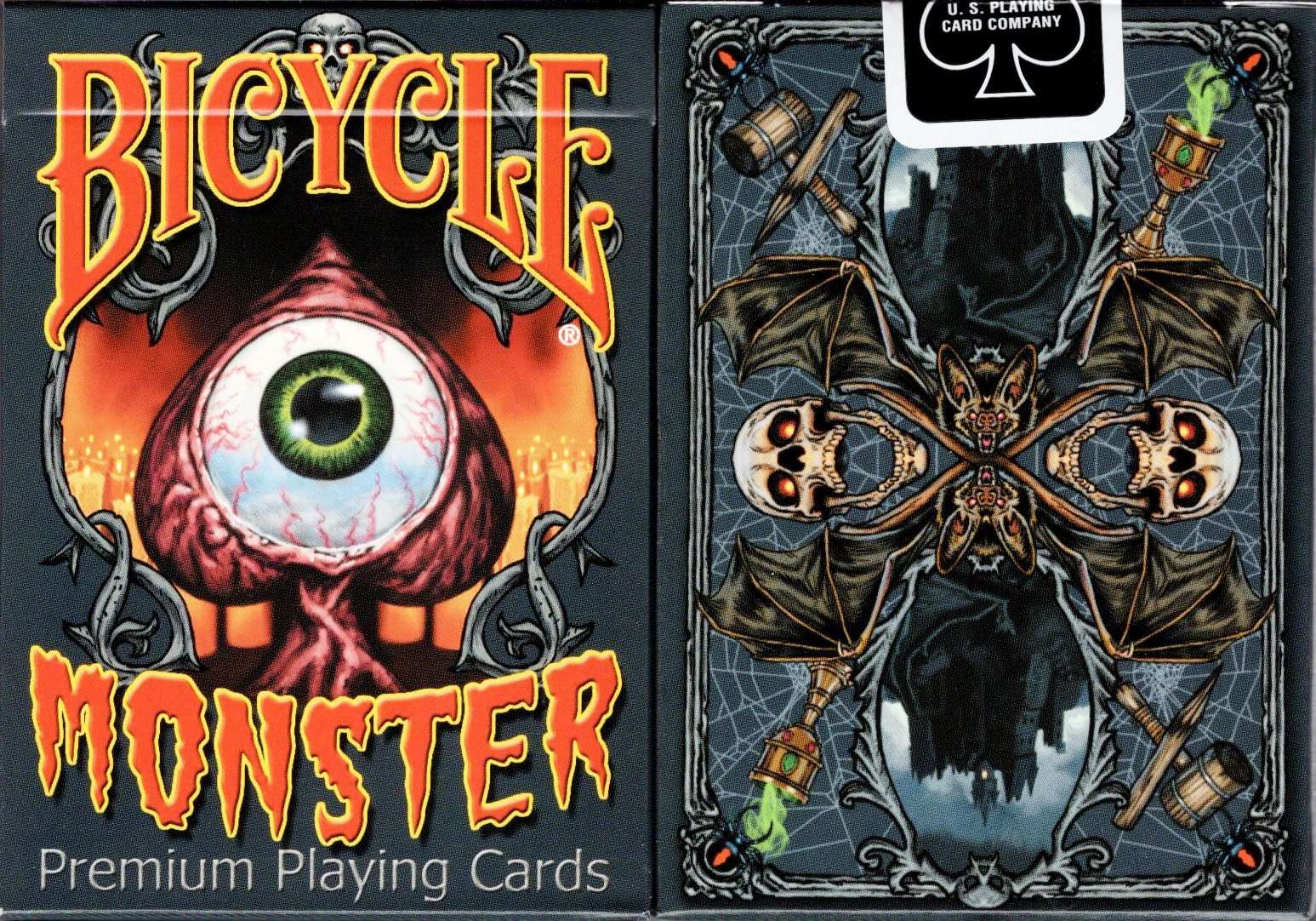 Monster Bicycle Playing Cards