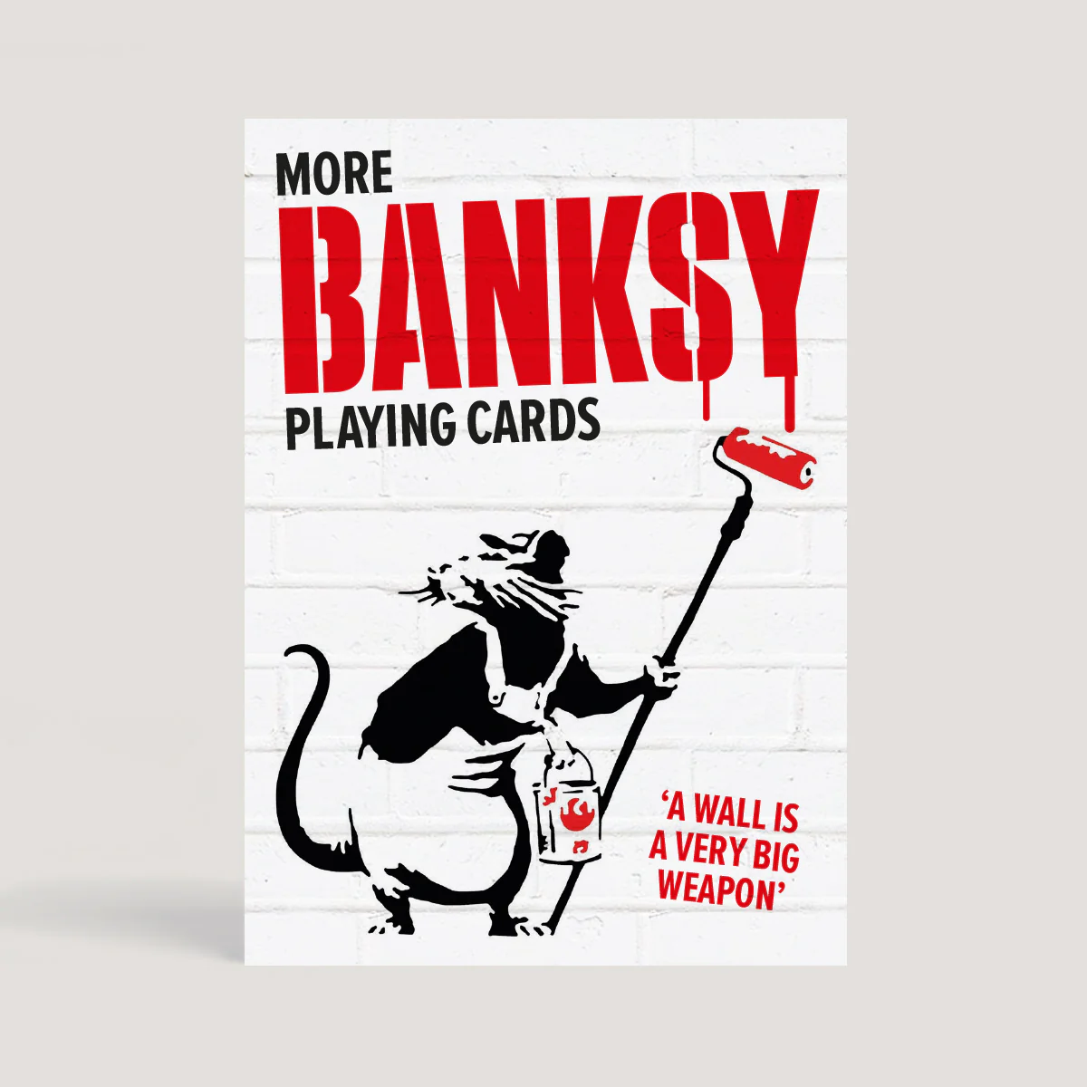 More Banksy Playing Card by Piatnik