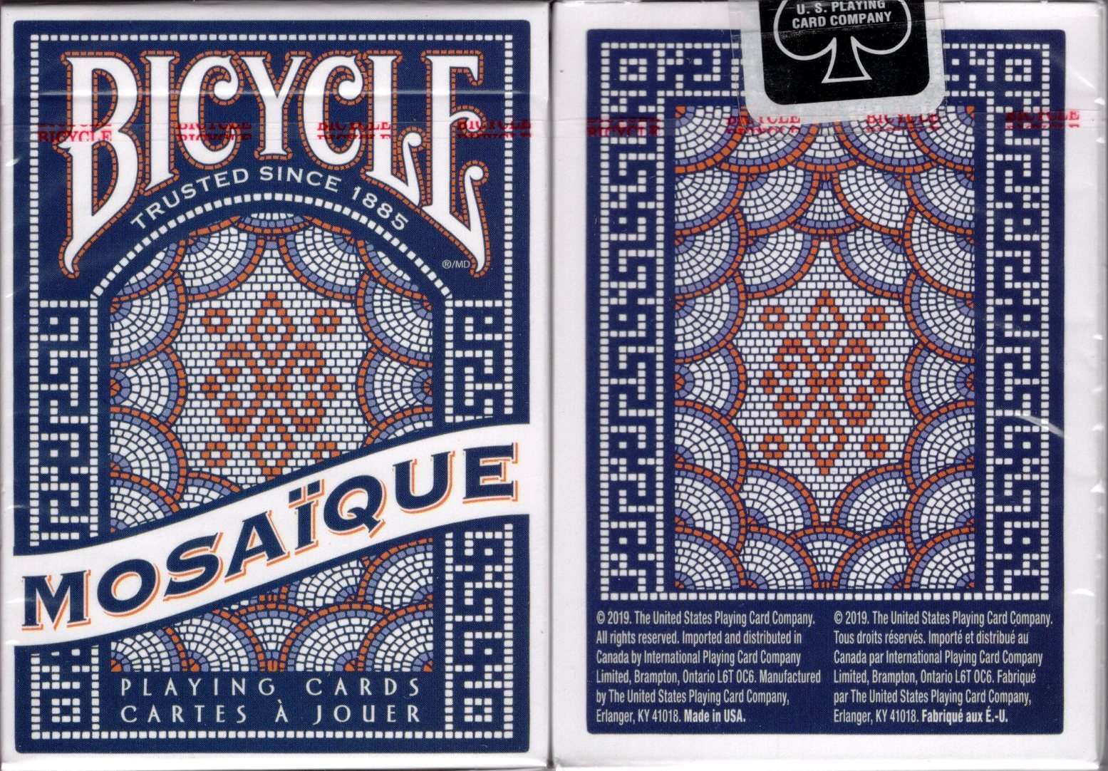 Mosaique Bicycle Playing Cards