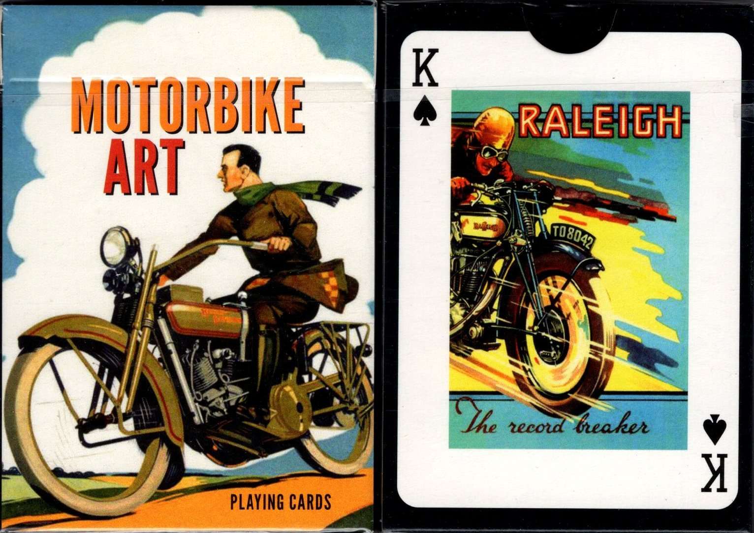 Motorbike Art Playing Cards Piatnik