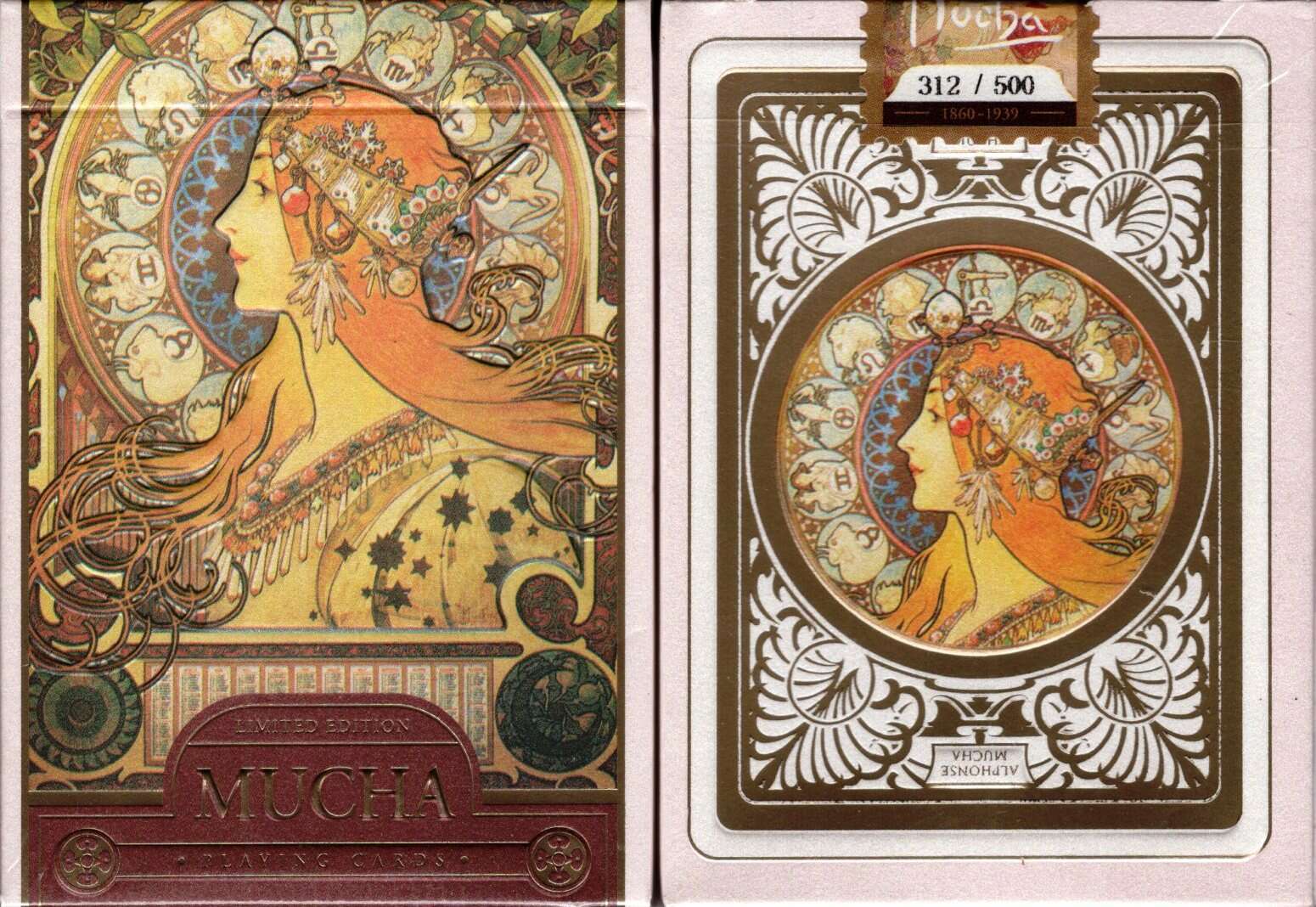 Mucha Zodiac Special Edition Playing Cards TCC
