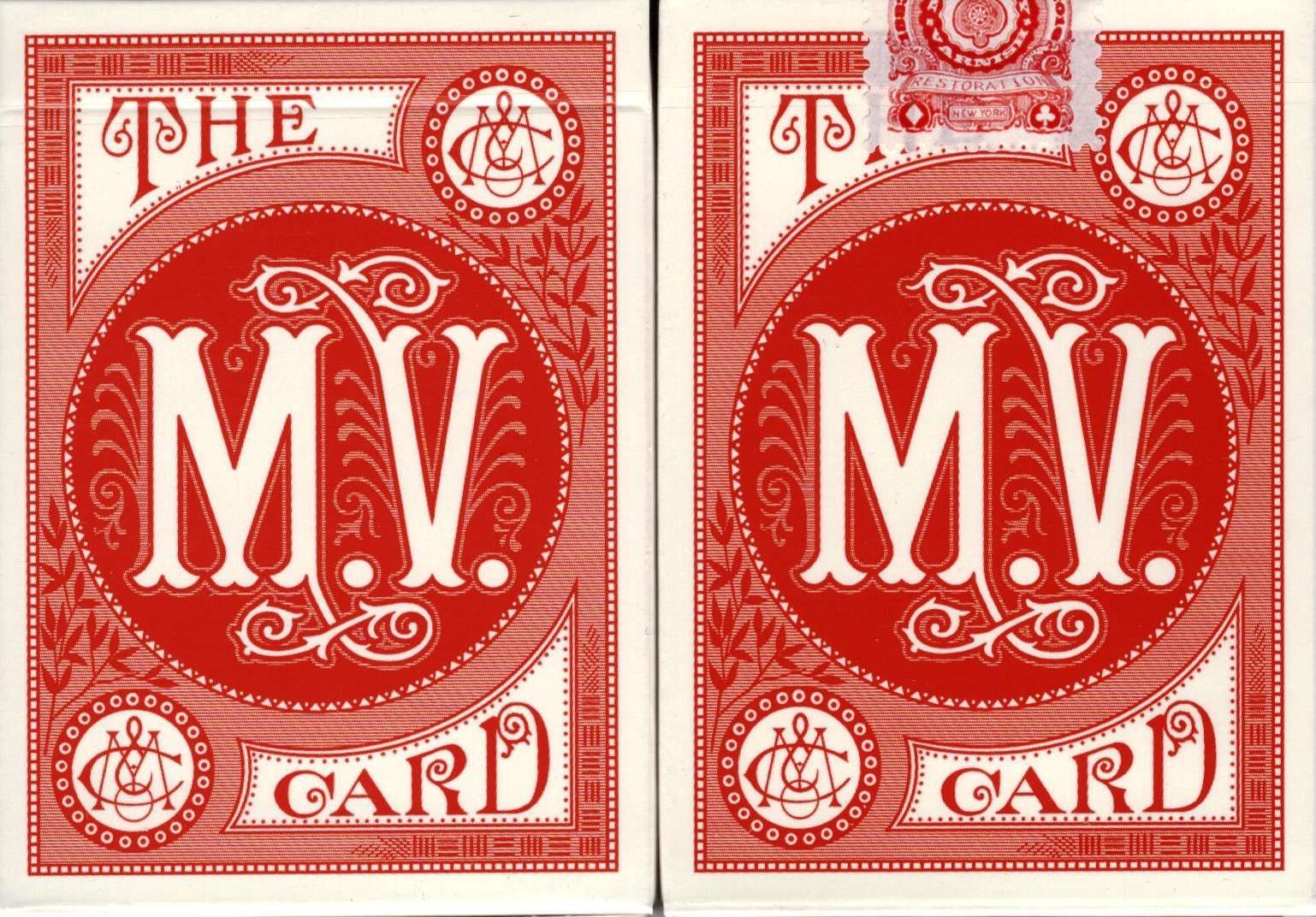 Murphy Varnish Red Playing Cards USPCC