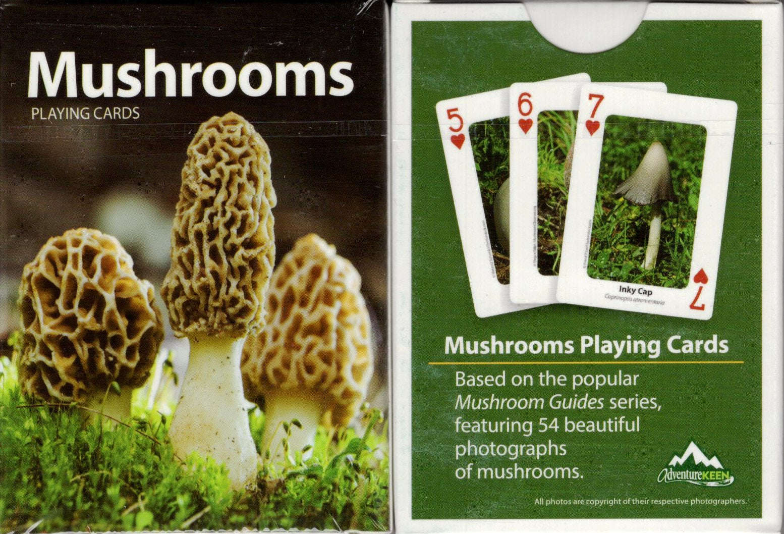 Mushrooms Playing Cards
