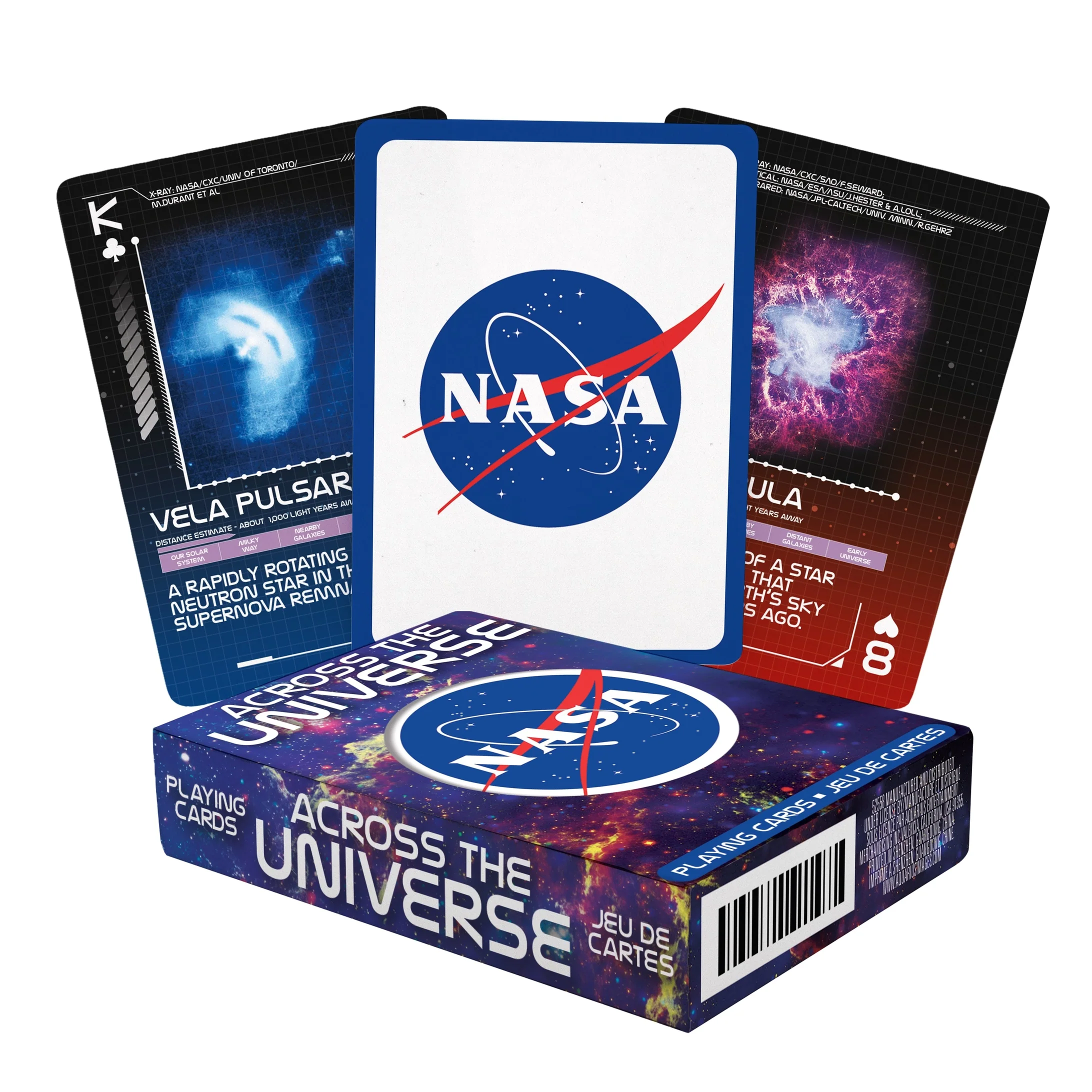 NASA Across the Universe Playing Cards â The Wonder of the Cosmos by Aquarius