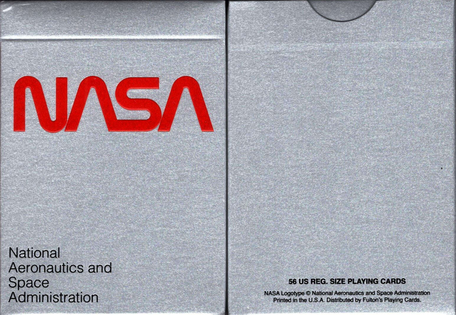 NASA Worm Playing Cards USPCC