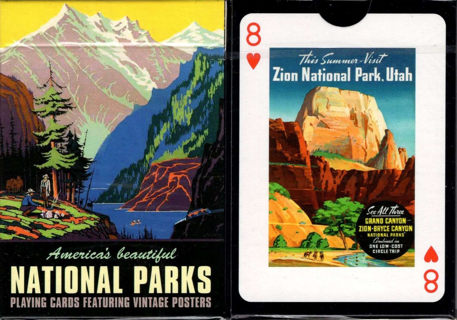 National Parks Playing Cards Piatnik