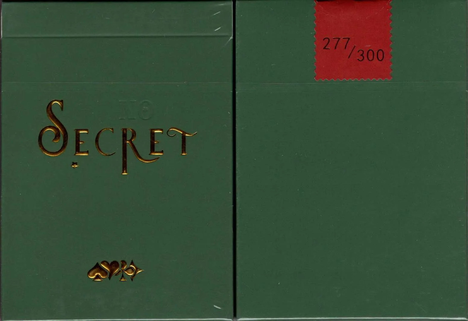 No Secret Playing Cards