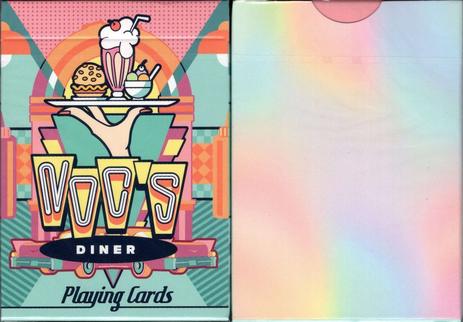 NOC Diner Milkshake Playing Cards USPCC