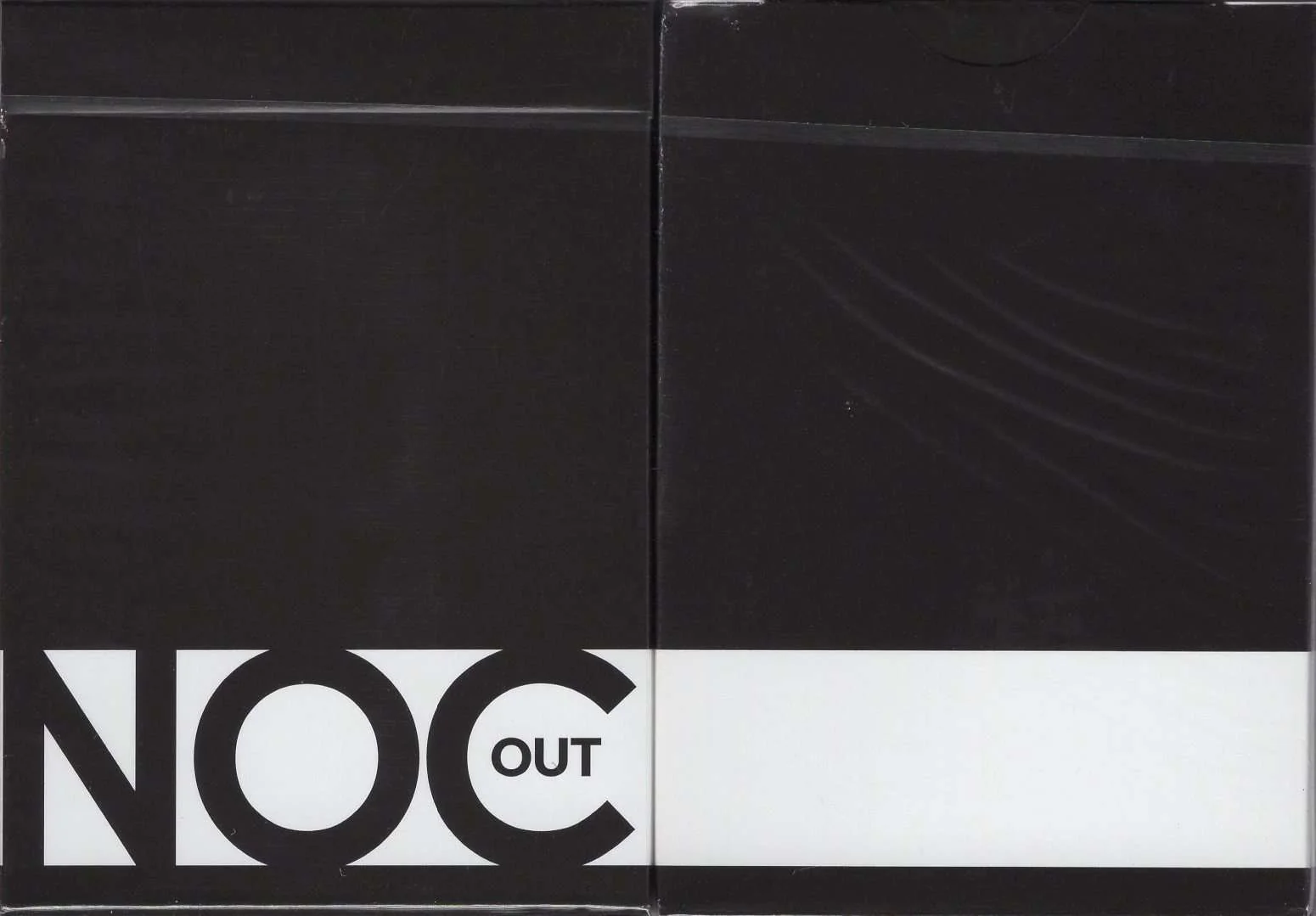 NOC Out Black Playing Cards USPCC