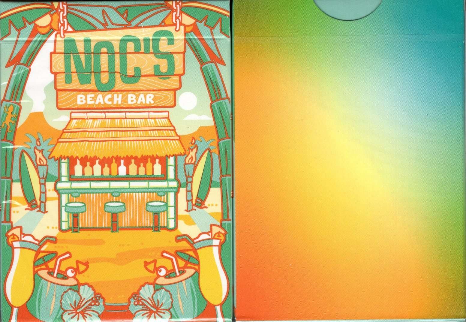 NOC's Beach Bar Playing Cards USPCC