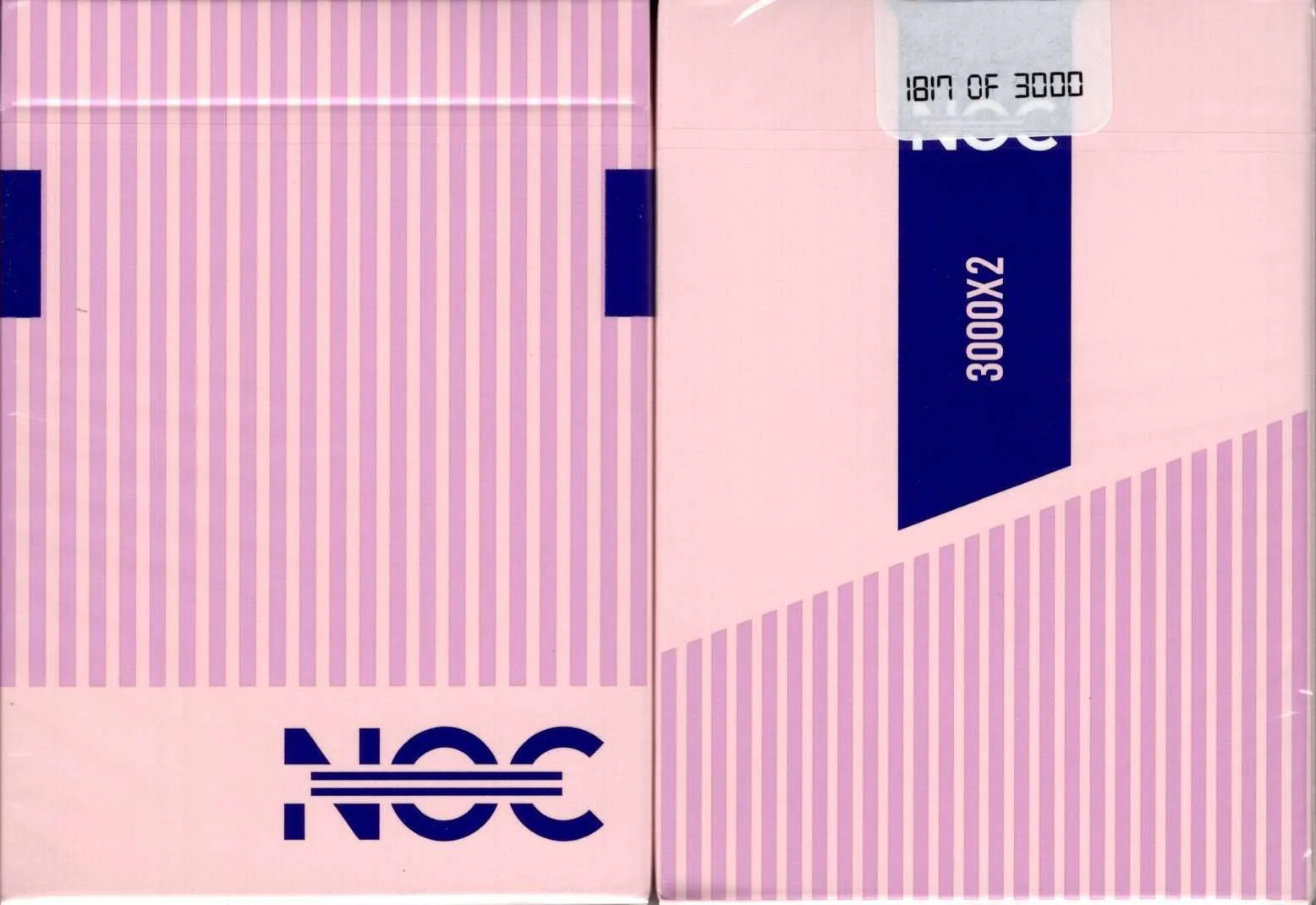 NOC3000X2 Pink Playing Cards USPCC