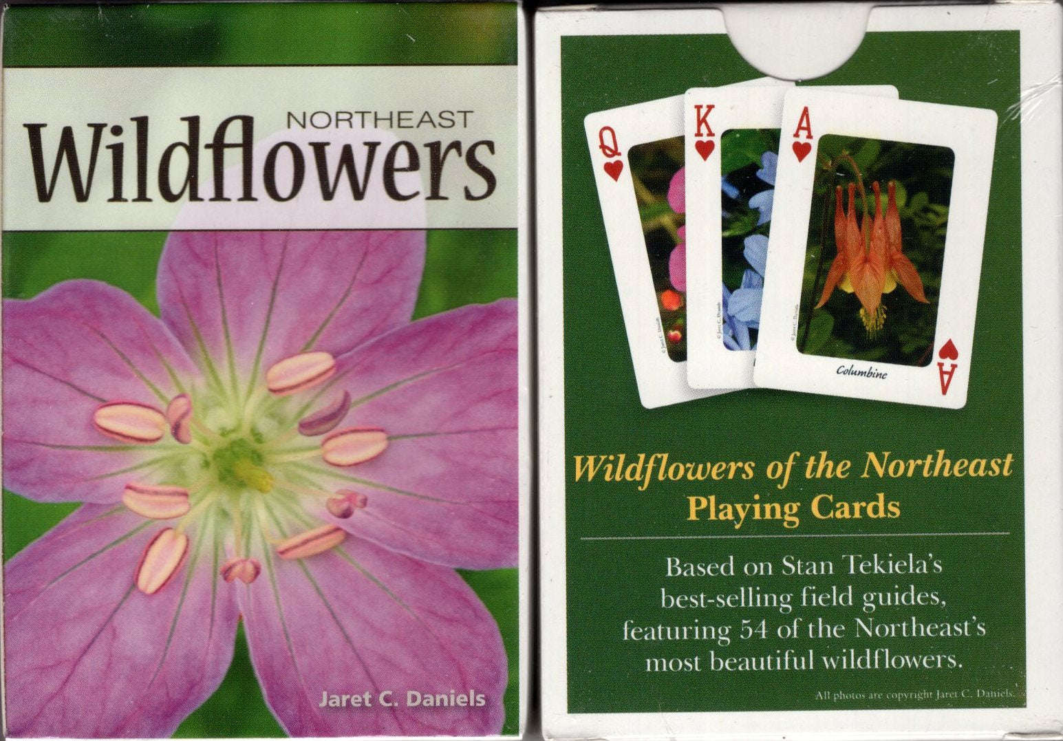 Northeast Wildflowers Playing Cards