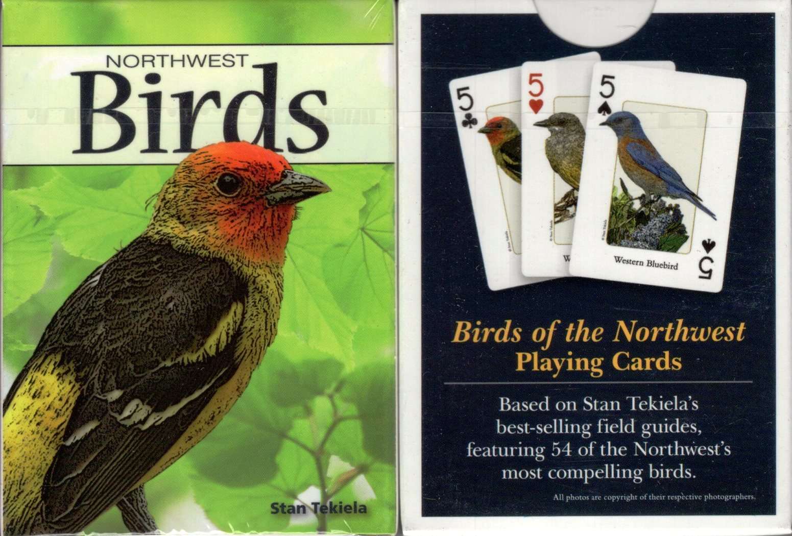 Northwest Birds Playing Cards