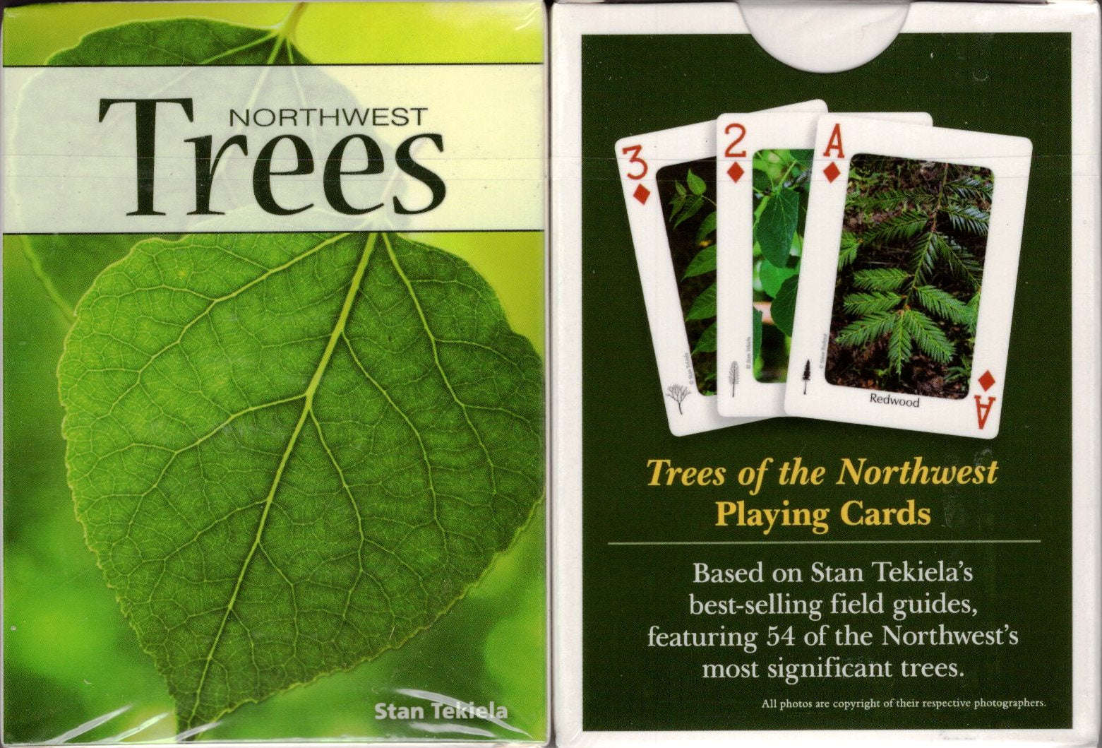 Northwest Trees Playing Cards